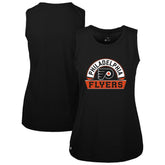 Philadelphia Flyers Levelwear Women's Macy Banner Arch Tank Top For Sale