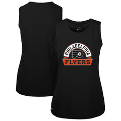 Philadelphia Flyers Levelwear Women's Macy Banner Arch Tank Top For Sale
