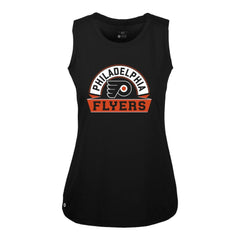 Philadelphia Flyers Levelwear Women's Macy Banner Arch Tank Top For Sale