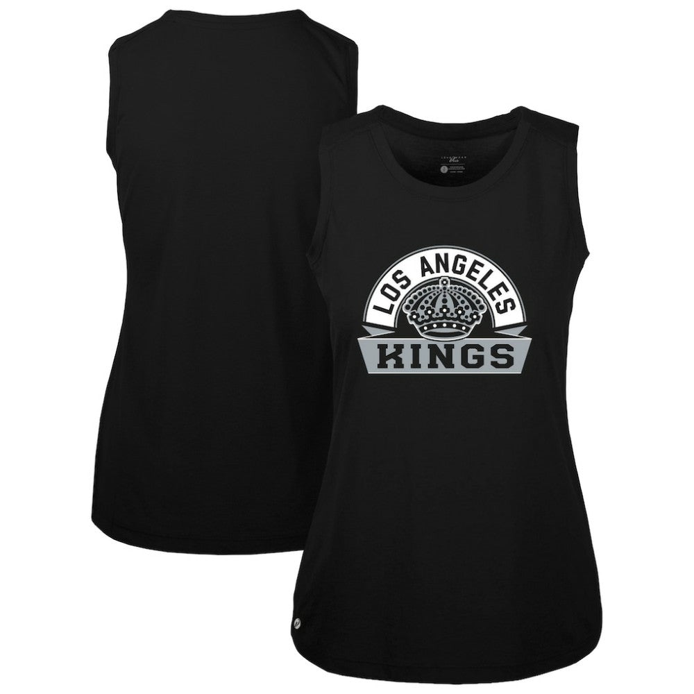 Los Angeles Kings Levelwear Women's Macy Banner Arch Tank Top On Sale
