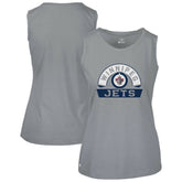 Winnipeg Jets Levelwear Women's Macy Banner Arch Tank Top Outlet
