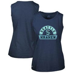 Seattle Kraken Levelwear Women's Macy Banner Arch Tank Top On Sale