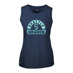 Seattle Kraken Levelwear Women's Macy Banner Arch Tank Top On Sale