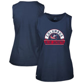 Columbus Blue Jackets Levelwear Women's Macy Banner Arch Tank Top Outlet