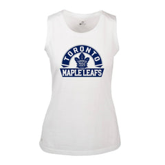 Toronto Maple Leafs Levelwear Women's Macy Banner Arch Tank Top Online