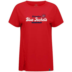 Columbus Blue Jackets Levelwear Women's Influx Monument T-Shirt Sale
