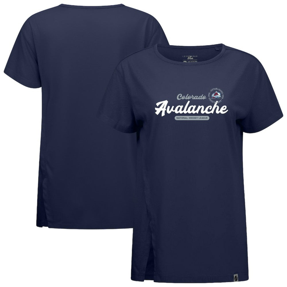 Colorado Avalanche Levelwear Women's Influx Monument T-Shirt Sale