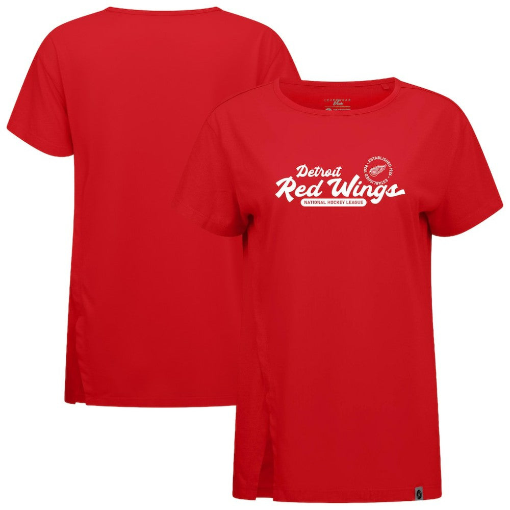 Detroit Red Wings Levelwear Women's Influx Monument T-Shirt Online
