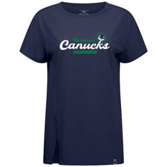 Vancouver Canucks Levelwear Women's Influx Monument T-Shirt Outlet