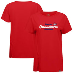 Montreal Canadiens Levelwear Women's Influx Monument T-Shirt Discount