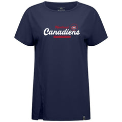 Montreal Canadiens Levelwear Women's Influx Monument T-Shirt Discount