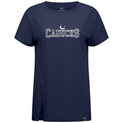 Vancouver Canucks Levelwear Women's Influx Journey T-Shirt On Sale