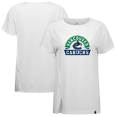 Vancouver Canucks Levelwear Women's Influx Banner Arch T-Shirt Online