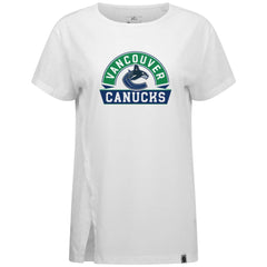 Vancouver Canucks Levelwear Women's Influx Banner Arch T-Shirt Online