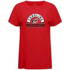 Carolina Hurricanes Levelwear Women's Influx Banner Arch T-Shirt Outlet