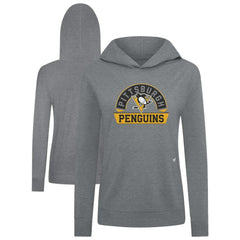 Pittsburgh Penguins Levelwear Women's Relay Banner Arch Pullover Hoodie Discount
