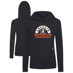 Anaheim Ducks Levelwear Women's Relay Banner Arch Pullover Hoodie Outlet