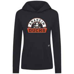 Anaheim Ducks Levelwear Women's Relay Banner Arch Pullover Hoodie Outlet