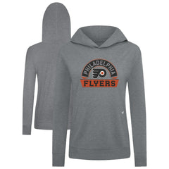 Philadelphia Flyers Levelwear Women's Relay Banner Arch Pullover Hoodie On Sale