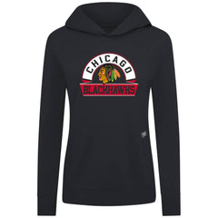 Chicago Blackhawks Levelwear Women's Relay Banner Arch Pullover Hoodie Discount