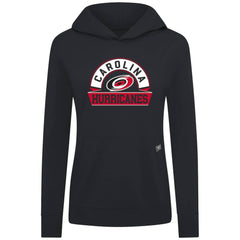 Carolina Hurricanes Levelwear Women's Relay Banner Arch Pullover Hoodie For Sale