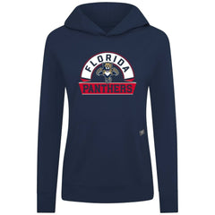 Florida Panthers Levelwear Women's Relay Banner Arch Pullover Hoodie For Sale