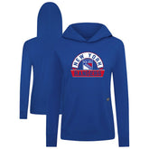 New York Rangers Levelwear Women's Relay Banner Arch Pullover Hoodie Sale
