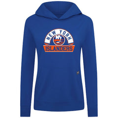 New York Islanders Levelwear Women's Relay Banner Arch Pullover Hoodie Discount