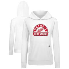 Detroit Red Wings Levelwear Women's Relay Banner Arch Pullover Hoodie Outlet