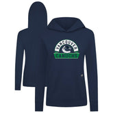 Vancouver Canucks Levelwear Women's Relay Banner Arch Pullover Hoodie On Sale