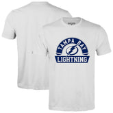 Tampa Bay Lightning Levelwear Richmond Banner Arch T-Shirt For Sale
