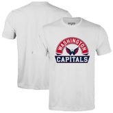 Washington Capitals Levelwear Richmond Banner Arch T-Shirt For Sale