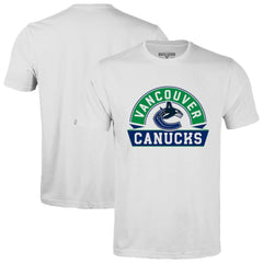 Vancouver Canucks Levelwear Richmond Banner Arch T-Shirt On Sale