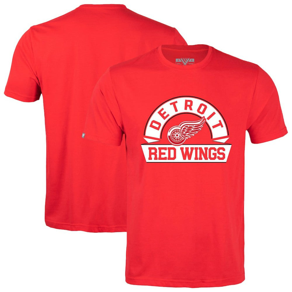 Detroit Red Wings Levelwear Richmond Banner Arch T-Shirt Online