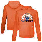 Edmonton Oilers Levelwear Relay Banner Arch Pullover Hoodie Online