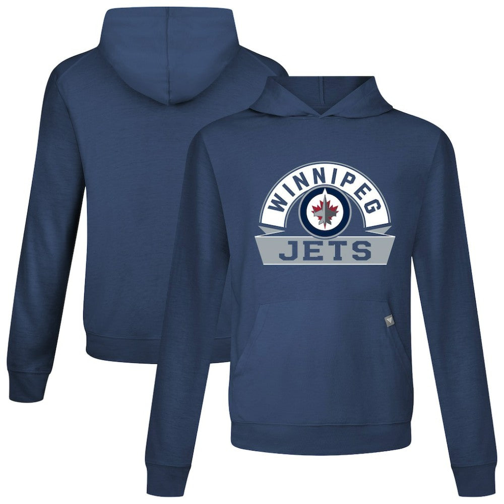 Winnipeg Jets Levelwear Relay Banner Arch Pullover Hoodie Online