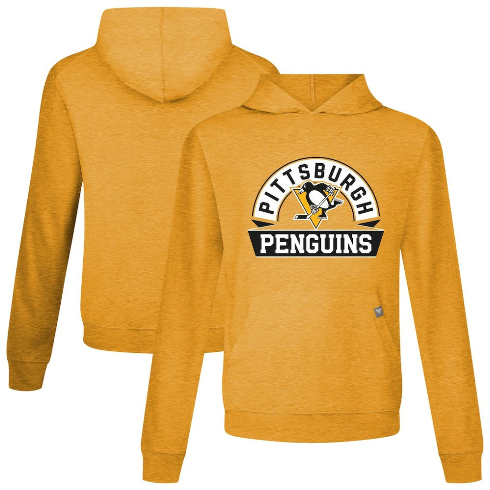 Pittsburgh Penguins Levelwear Relay Banner Arch Pullover Hoodie For Sale