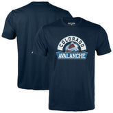 Colorado Avalanche Levelwear Youth Little Richmond Banner Arch T-Shirt For Sale