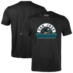 San Jose Sharks Levelwear Youth Little Richmond Banner Arch T-Shirt Outlet
