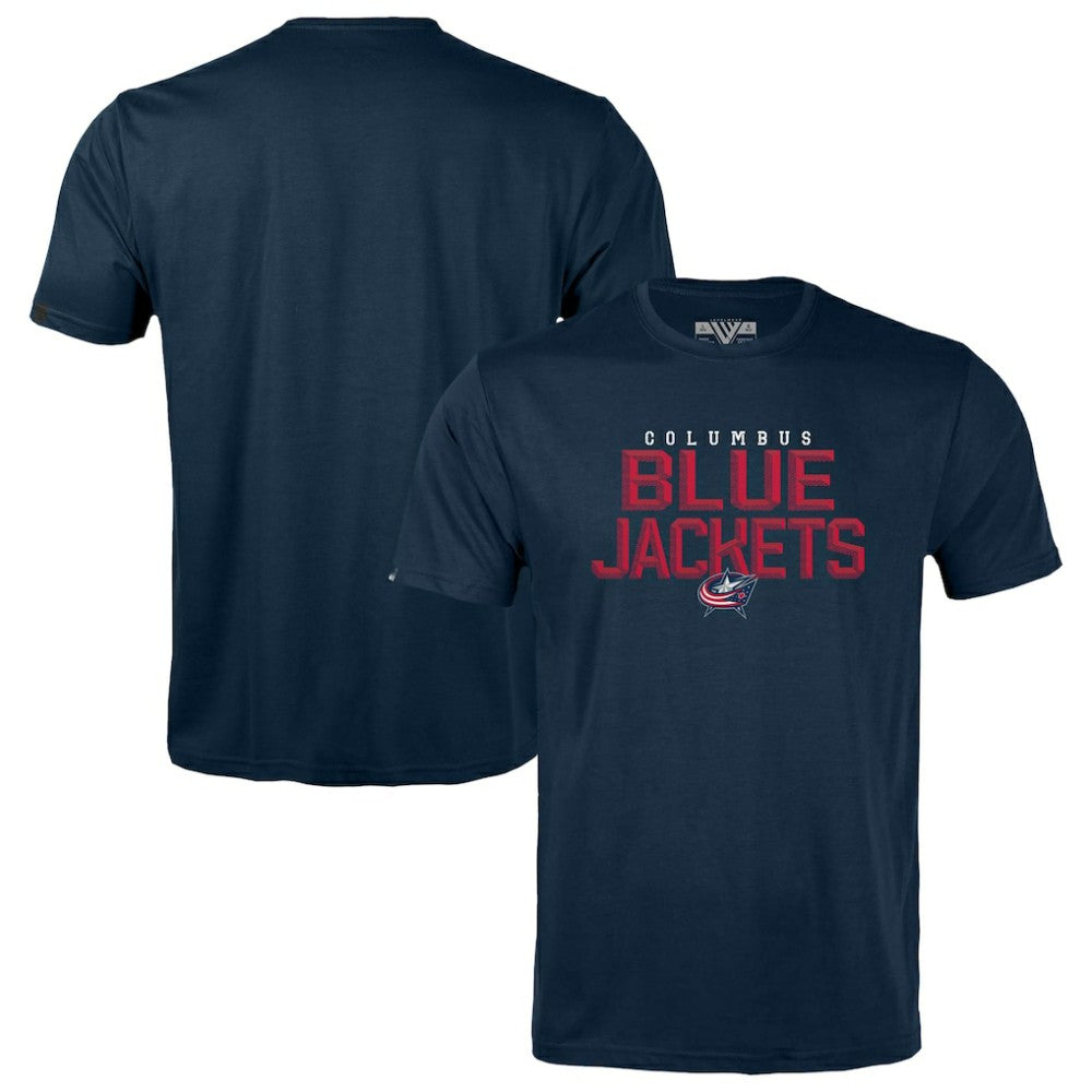Columbus Blue Jackets Levelwear Youth Little Richmond Carve T-Shirt Online