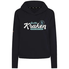 Seattle Kraken Levelwear Women's Sweet Monument Tri-Blend Cropped Pullover Hoodie Outlet