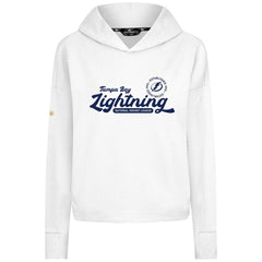 Tampa Bay Lightning Levelwear Women's Sweet Monument Tri-Blend Cropped Pullover Hoodie Discount