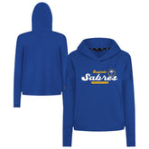 Buffalo Sabres Levelwear Women's Sweet Monument Tri-Blend Cropped Pullover Hoodie Online