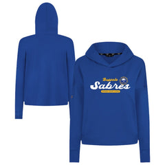 Buffalo Sabres Levelwear Women's Sweet Monument Tri-Blend Cropped Pullover Hoodie Online
