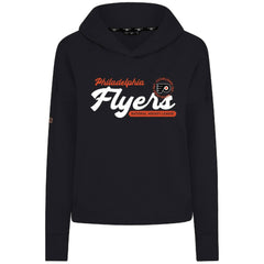 Philadelphia Flyers Levelwear Women's Sweet Monument Tri-Blend Cropped Pullover Hoodie Discount