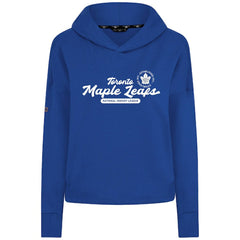 Toronto Maple Leafs Levelwear Women's Sweet Monument Tri-Blend Cropped Pullover Hoodie Outlet