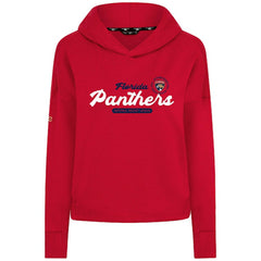 Florida Panthers Levelwear Women's Sweet Monument Tri-Blend Cropped Pullover Hoodie Discount