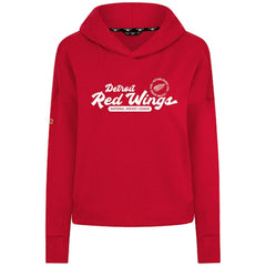 Detroit Red Wings Levelwear Women's Sweet Monument Tri-Blend Cropped Pullover Hoodie Online