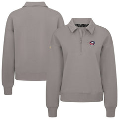 Columbus Blue Jackets Levelwear Women's Canmore Quarter-Zip Pullover Outlet