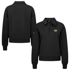 Nashville Predators Levelwear Women's Canmore Quarter-Zip Pullover For Sale